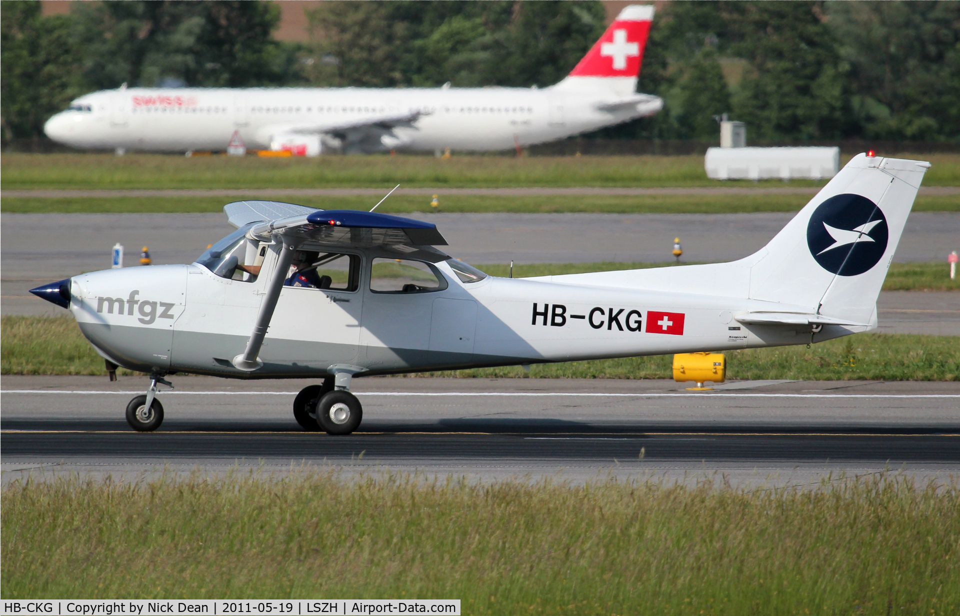 HB-CKG, 1986 Reims F172P Skyhawk C/N F17202251, LSZH/ZRH
