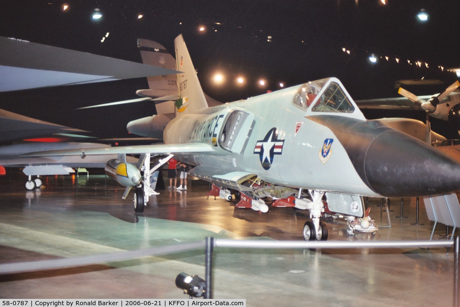 58-0787, 1958 Convair F-106A Delta Dart C/N 8-24-118, National Museum of the Air Force