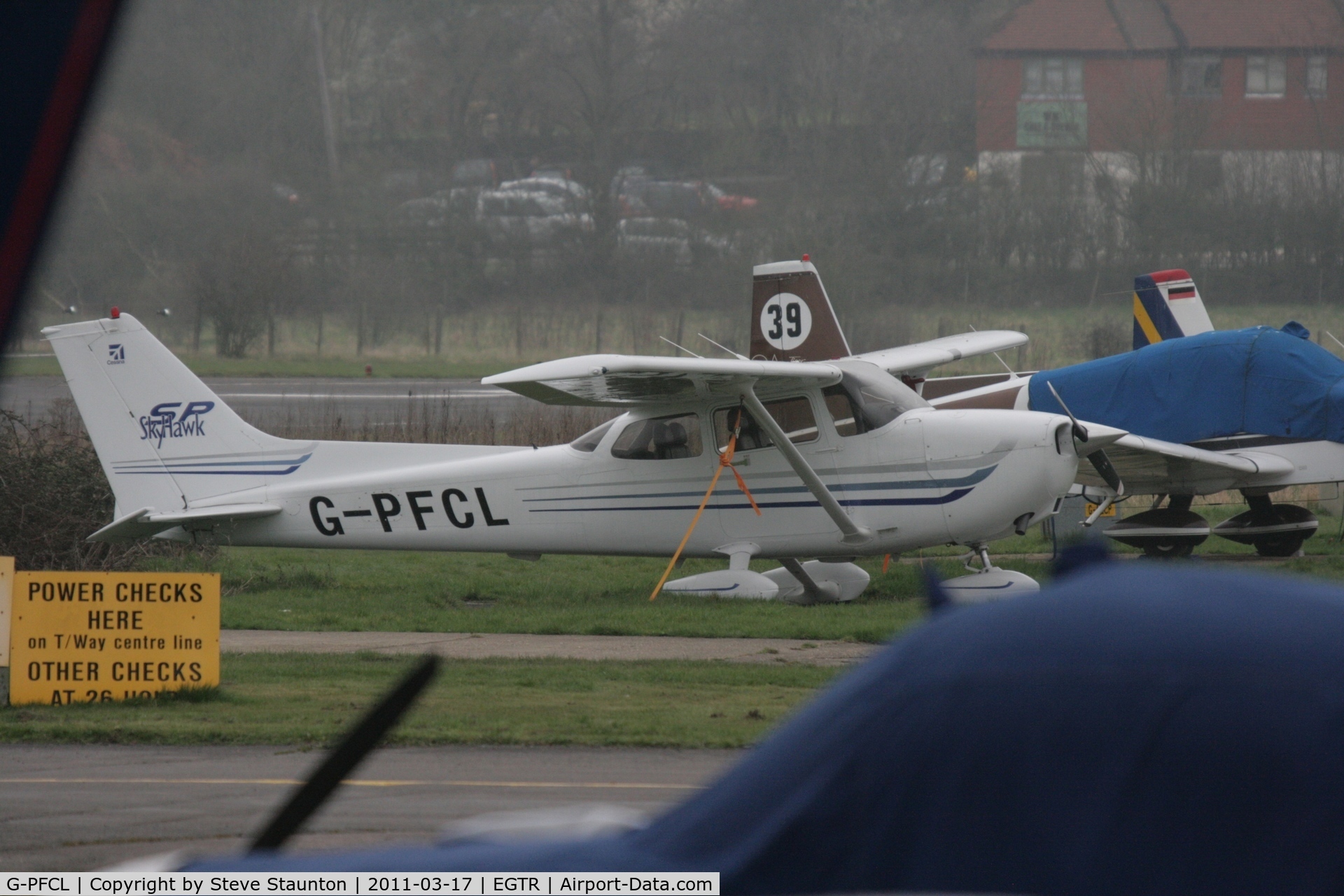 G-PFCL, 2003 Cessna 172S Skyhawk SP C/N 172S9330, Taken at Elstree Airfield March 2011