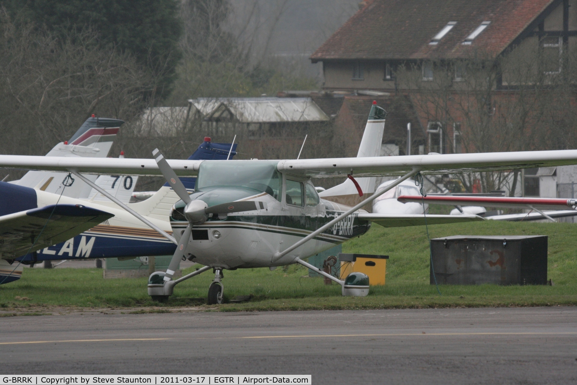 G-BRRK, 1977 Cessna 182Q Skylane C/N 182-66160, Taken at Elstree Airfield March 2011