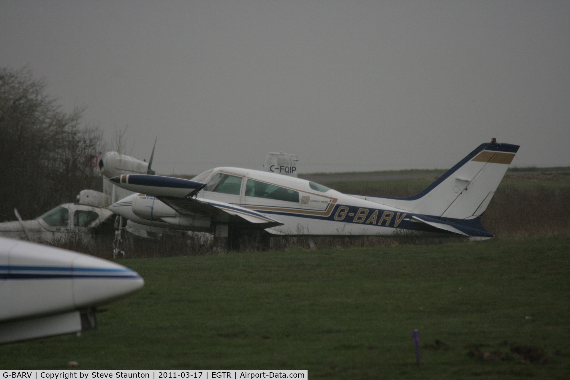 G-BARV, 1973 Cessna 310Q C/N 310Q-0774, Taken at Elstree Airfield March 2011