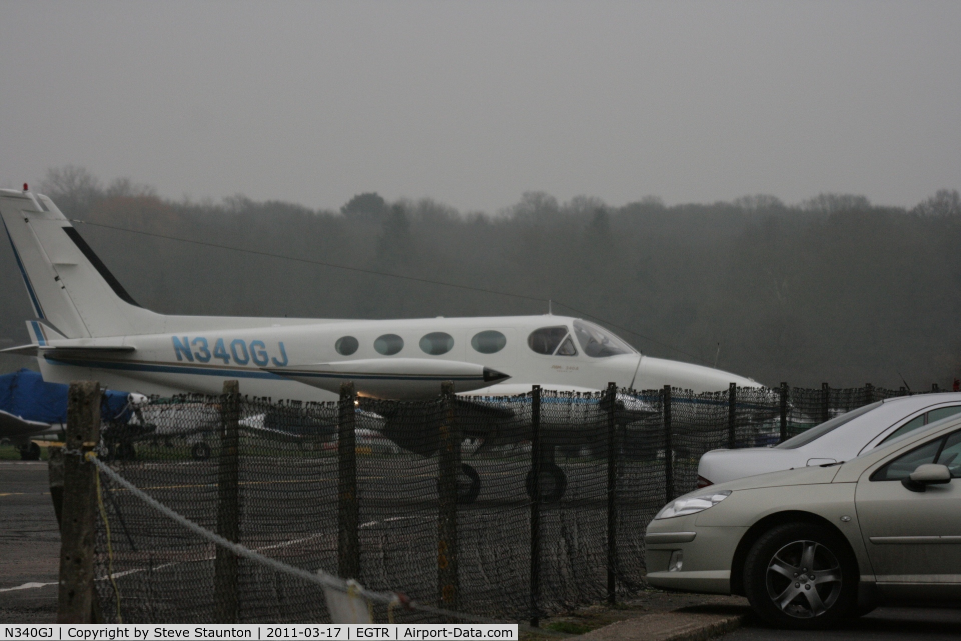 N340GJ, 1979 Cessna 340A C/N 340A0637, Taken at Elstree Airfield March 2011