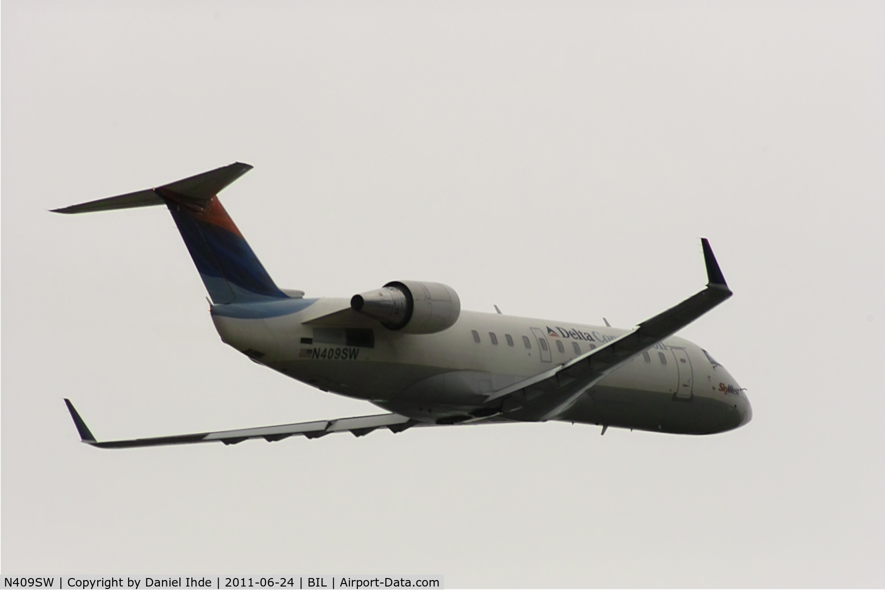 N409SW, 1994 Canadair CRJ-100LR (CL-600-2B19) C/N 7056, Skywest CL-600 @ BIL