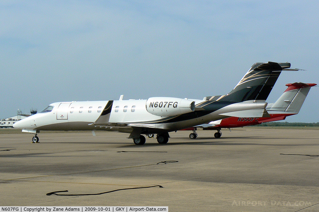 N607FG, 2007 Learjet 45 C/N 344, At Arlington Municipal Airport
