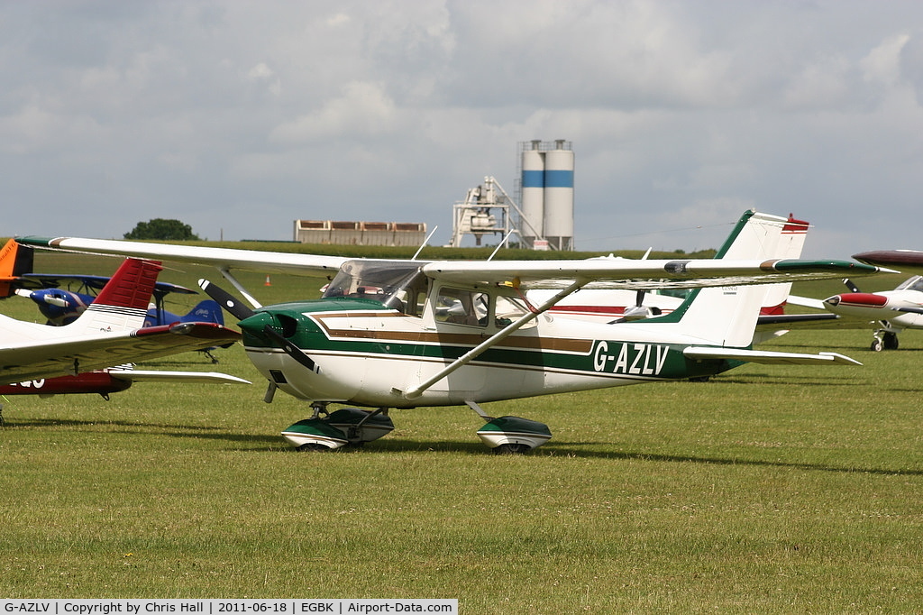G-AZLV, 1969 Cessna 172K Skyhawk C/N 17257908, at AeroExpo 2011