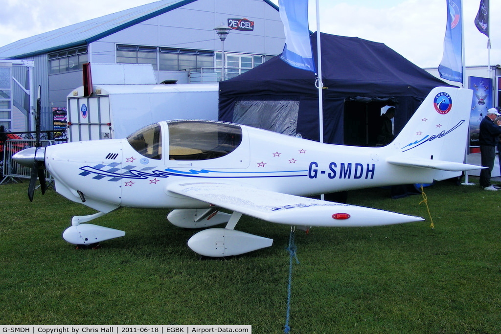 G-SMDH, 2006 Europa XS Tri-Gear C/N PFA 247-13367, at AeroExpo 2011