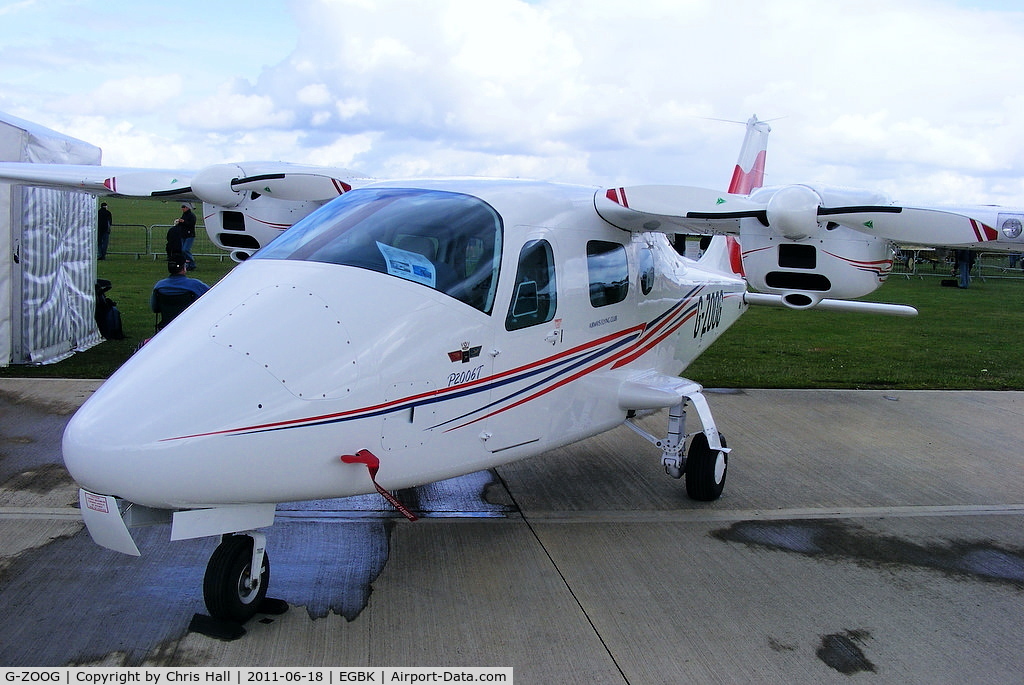 G-ZOOG, 2010 Tecnam P-2006T C/N 049, at AeroExpo 2011