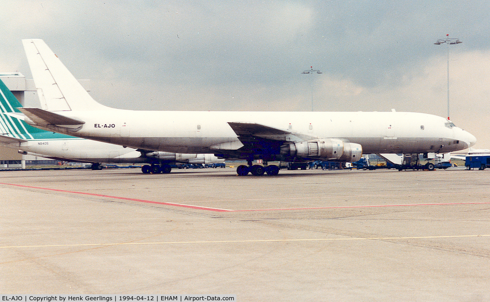 EL-AJO, 1964 Douglas DC-8-55(F) C/N 45683, Liberia World Airlines
