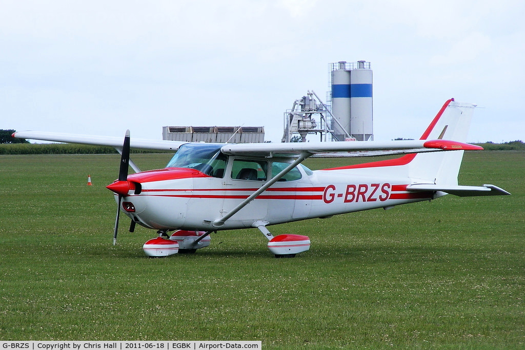 G-BRZS, 1981 Cessna 172P C/N 172-75004, at AeroExpo 2011