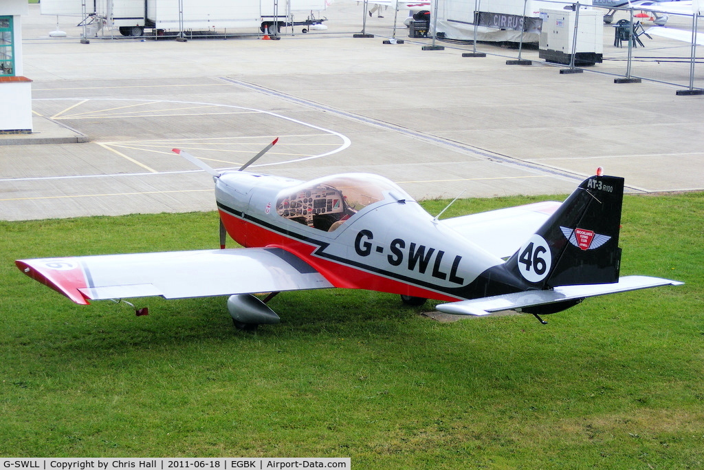 G-SWLL, 2005 Aero AT-3 R100 C/N AT3-012, at AeroExpo 2011