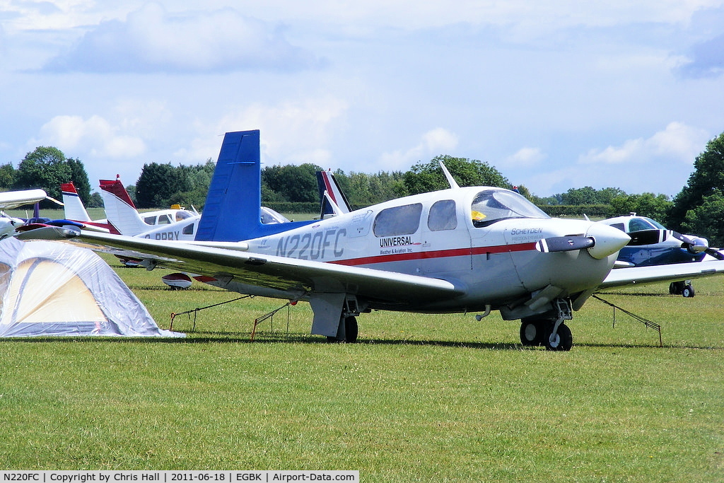N220FC, 1993 Mooney M20J 201 C/N 24-3282, at AeroExpo 2011