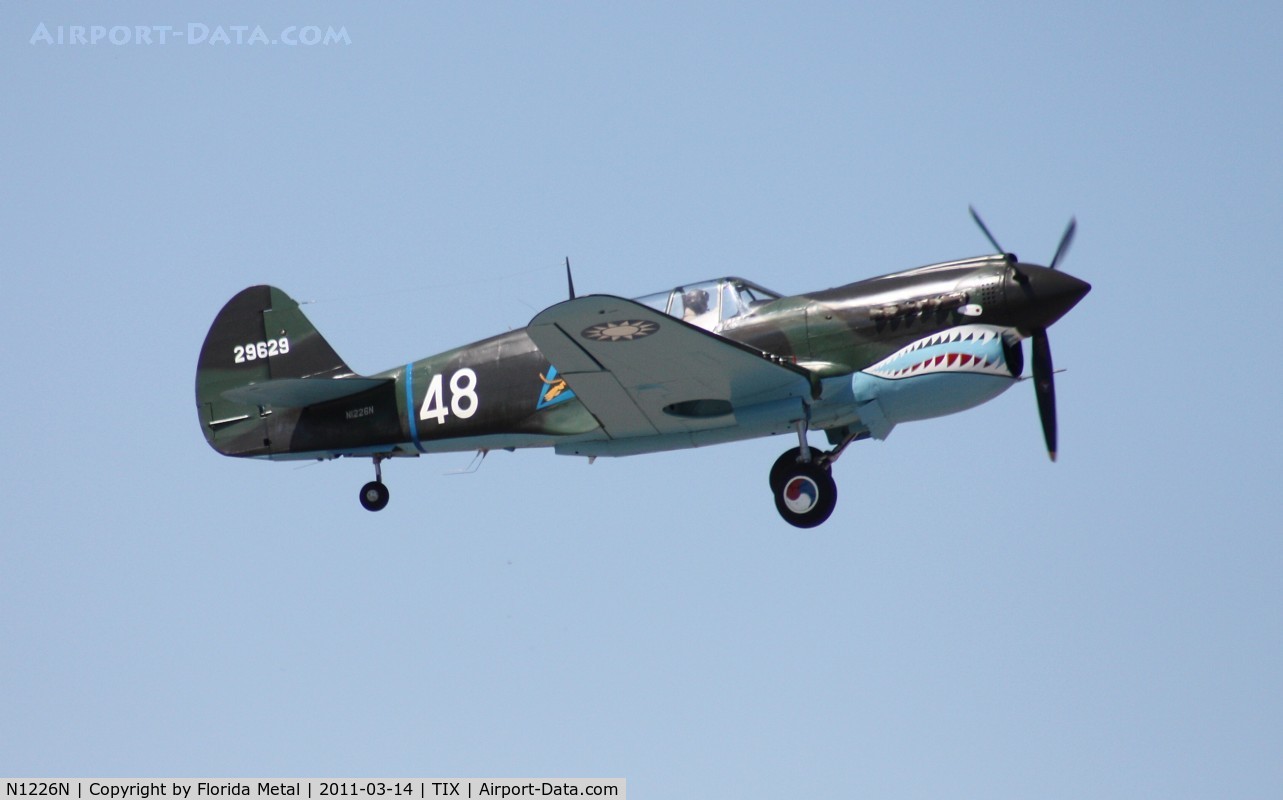 N1226N, Curtiss P-40N Warhawk C/N 29629, P-40N