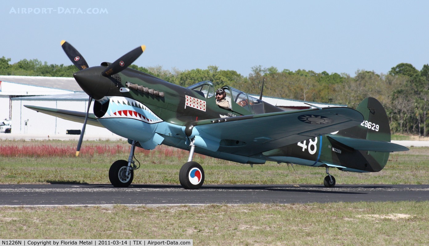 N1226N, Curtiss P-40N Warhawk C/N 29629, P-40N