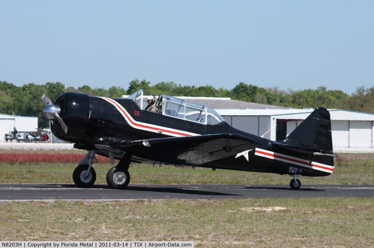 N8203H, 1960 North American T-6G Texan C/N 168-345, T-6G Texan