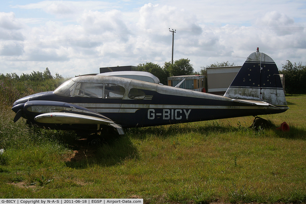 G-BICY, 1960 Piper PA-23-160 Apache C/N 23-1640, Looking unloved