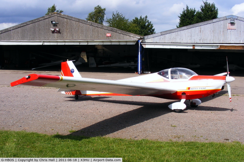 G-HBOS, 1994 Scheibe SF-25C Falke C/N 44574, Coventry Gliding Club
