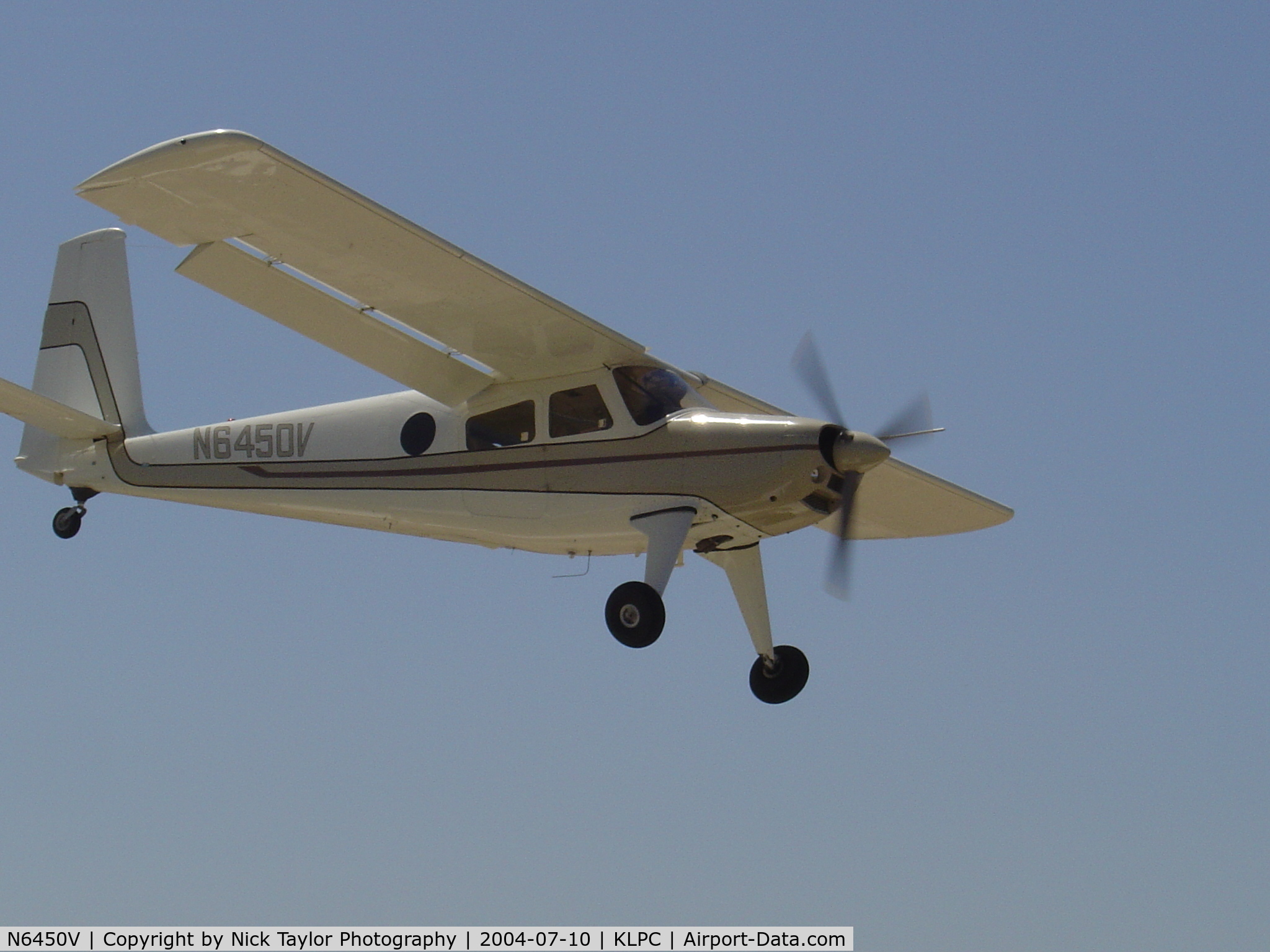 N6450V, 1968 Helio H-295-1200 Super Courier C/N 1293, Landing 25