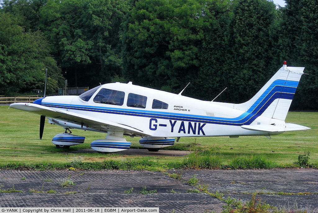 G-YANK, 1979 Piper PA-28-181 Cherokee Archer II C/N 28-8090163, G-YANK flying group