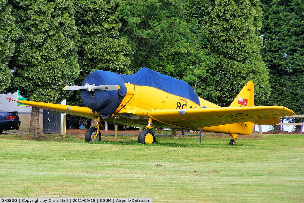 G-BSBG, 1952 Canadian Car & Foundry T-6H Harvard Mk.4 C/N CCF4-483, privately owned