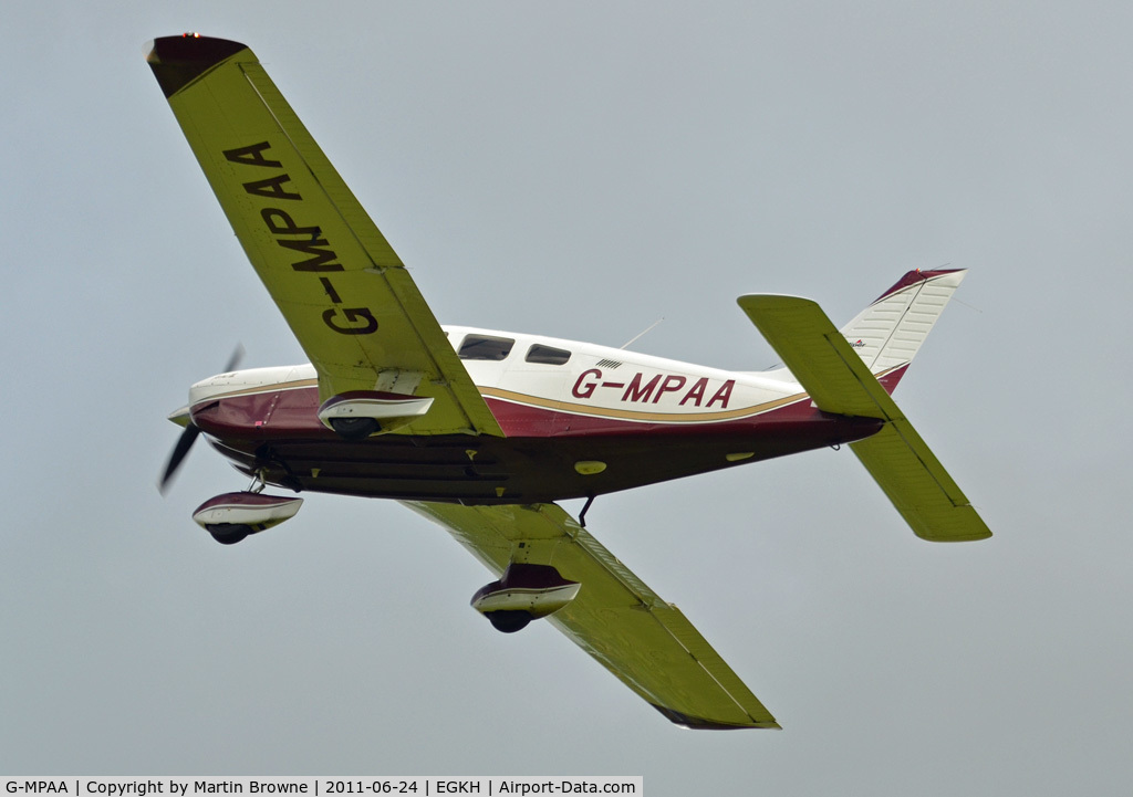 G-MPAA, 2002 Piper PA-28-181 Cherokee Archer III C/N 2843539, SHOT AT HEADCORN