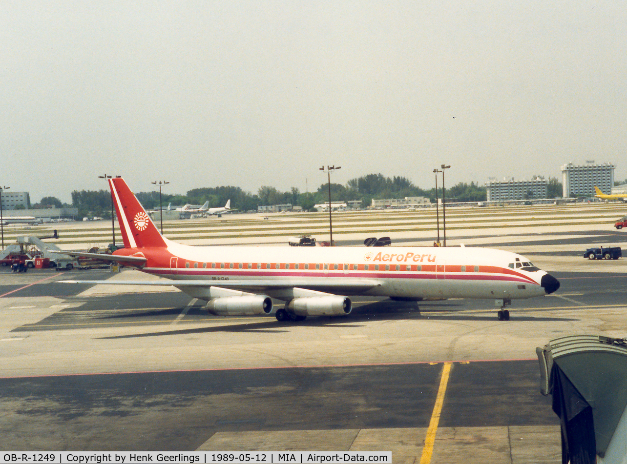 OB-R-1249, 1970 Douglas DC-8-62 C/N 46132, Aero Peru
