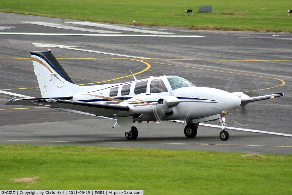 G-CIZZ, 2002 Beech 58 Baron C/N TH-2041, Bonanza Flying Club
