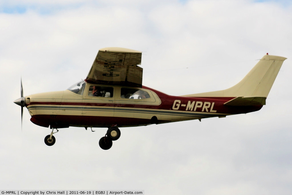 G-MPRL, 1977 Cessna 210M Centurion C/N 210-61892, privately owned