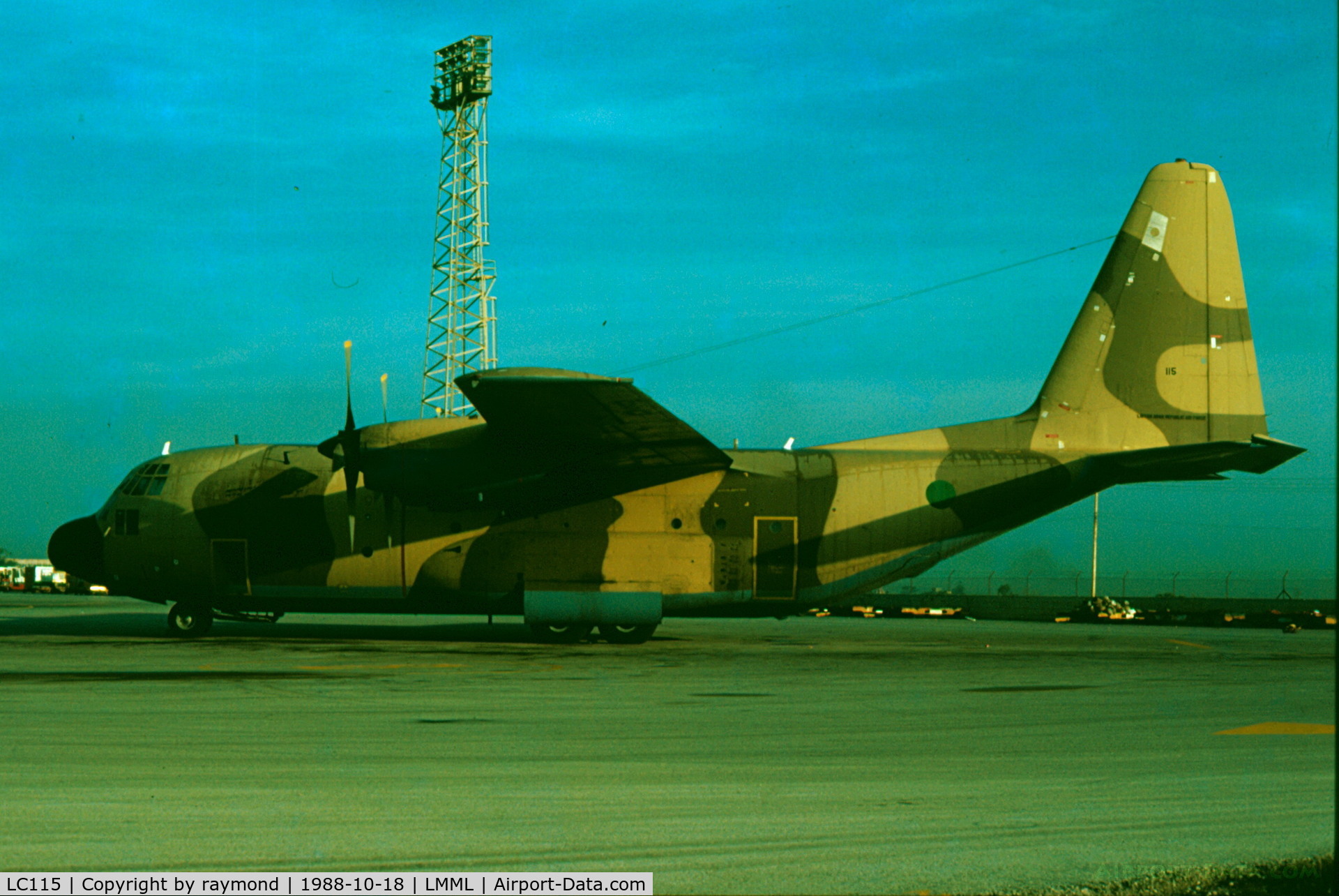 LC115, Lockheed C-130 Hercules C/N 115, C130 Hercules LC115 Libyan Air Force