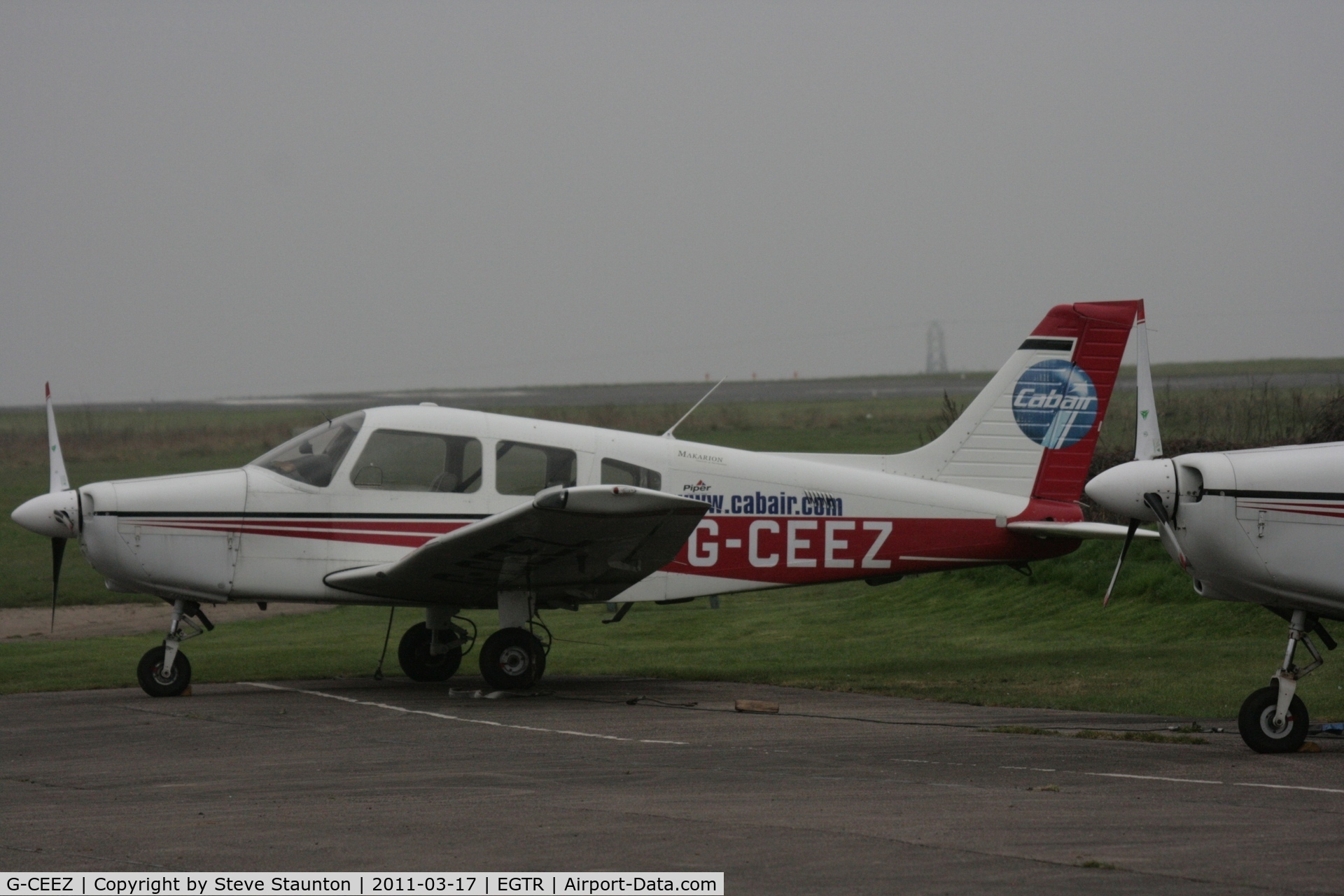 G-CEEZ, 2002 Piper PA-28-161 Warrior III C/N 2842161, Taken at Elstree Airfield March 2011