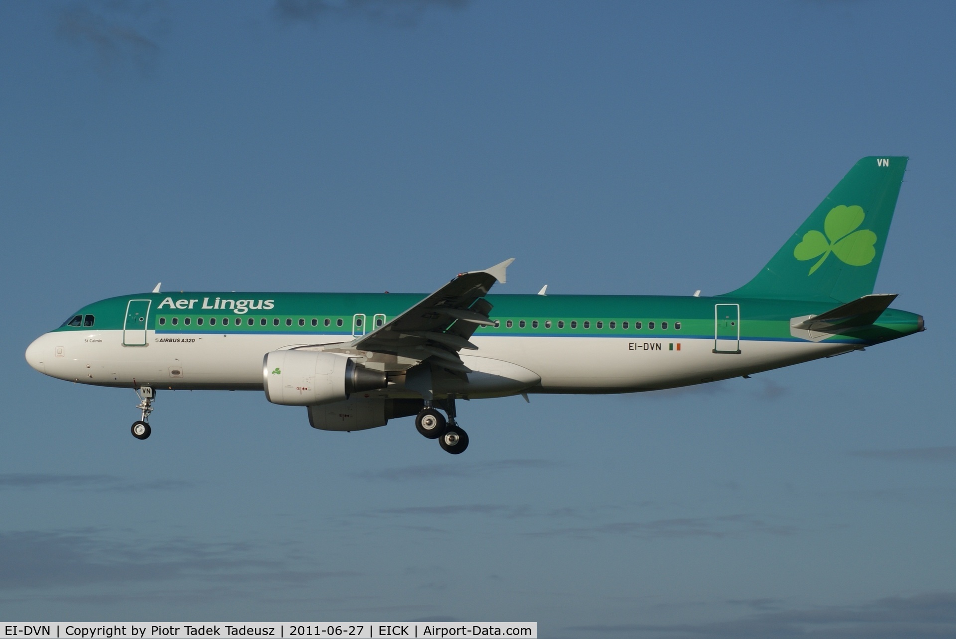 EI-DVN, 2011 Airbus A320-214 C/N 4715, Cork.