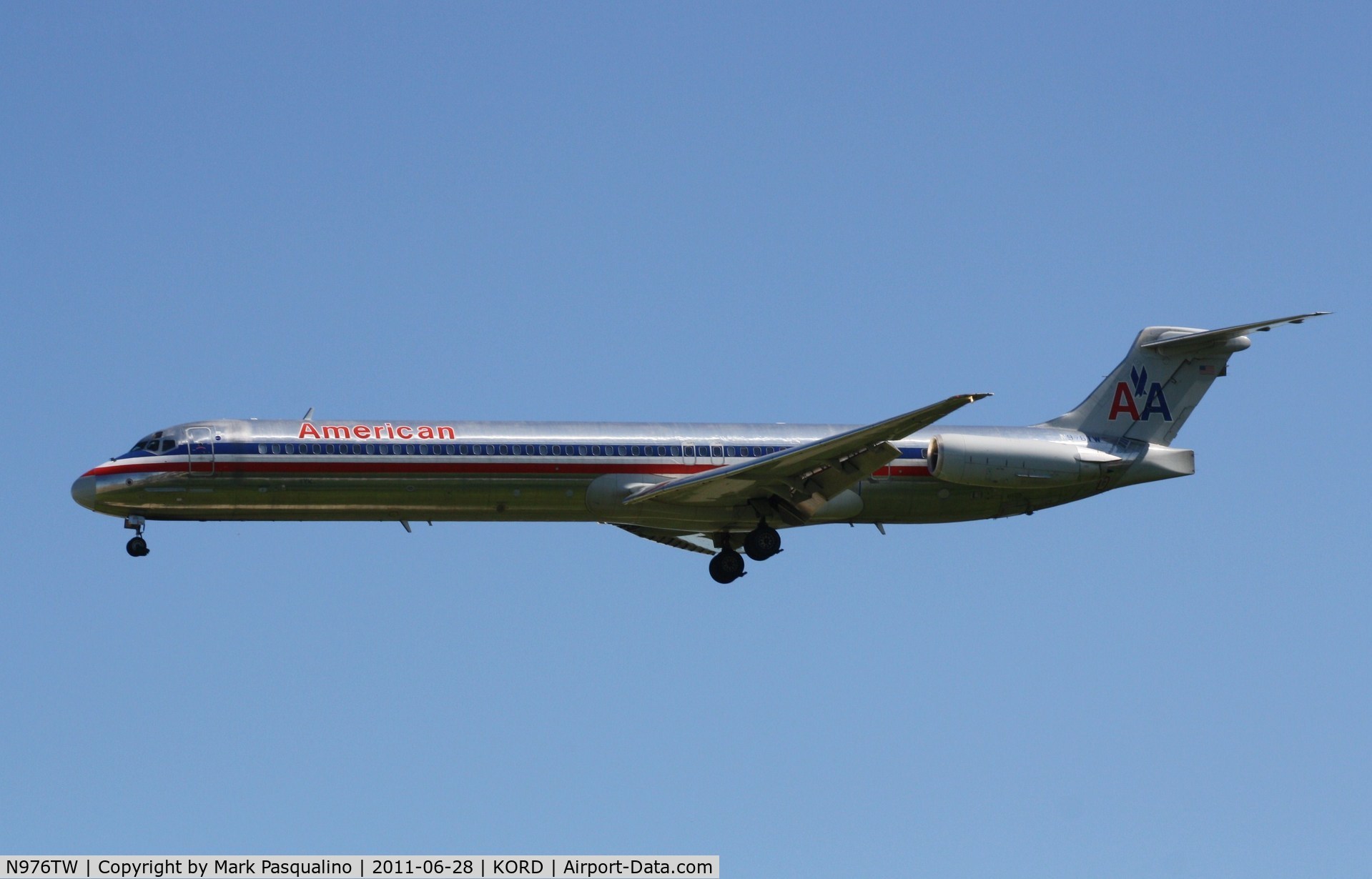 N976TW, 1999 McDonnell Douglas MD-83 (DC-9-83) C/N 53626, MD-83