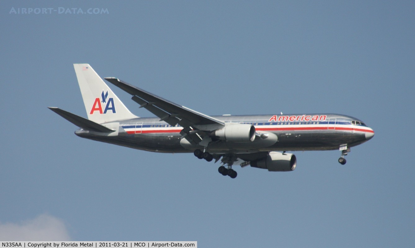 N335AA, 1987 Boeing 767-223 C/N 22333, American 767-200
