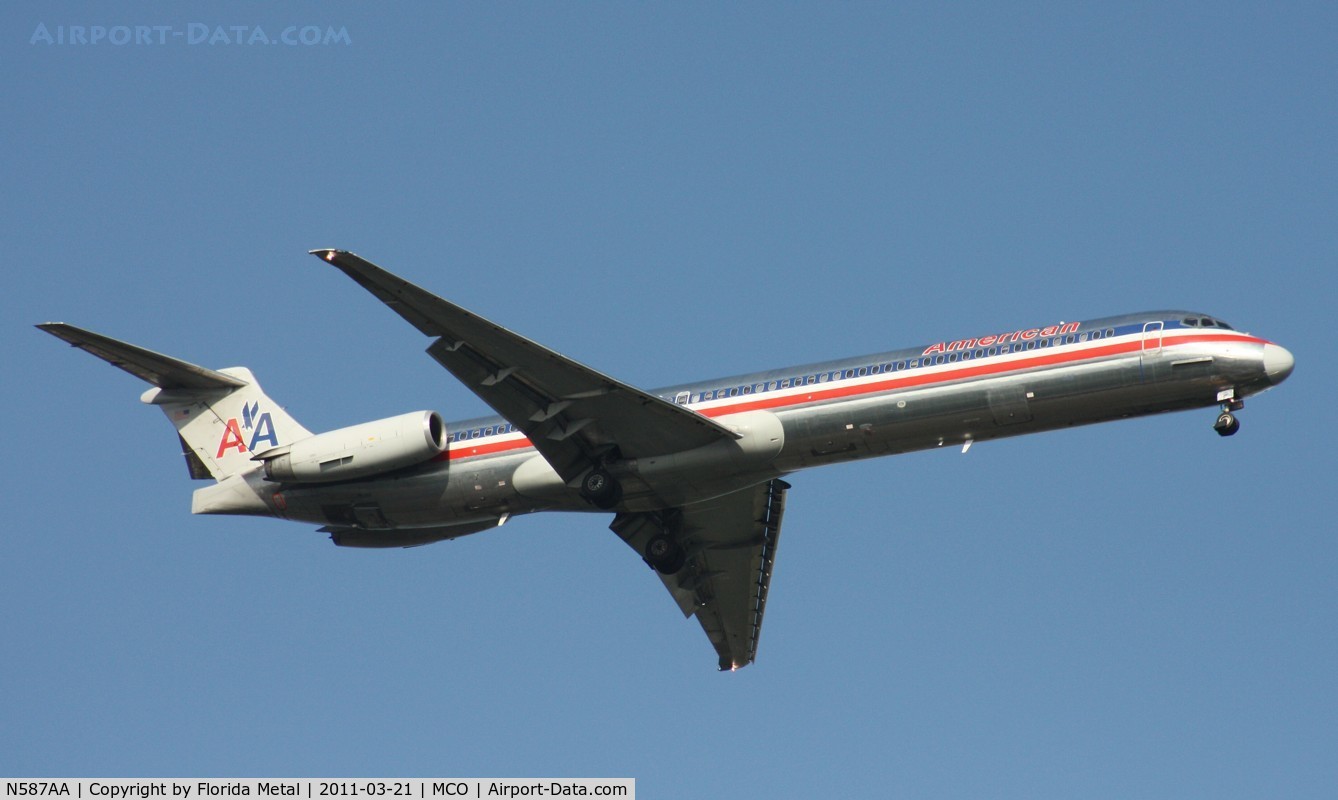 N587AA, 1991 McDonnell Douglas MD-82 (DC-9-82) C/N 53250, Delta MD-82