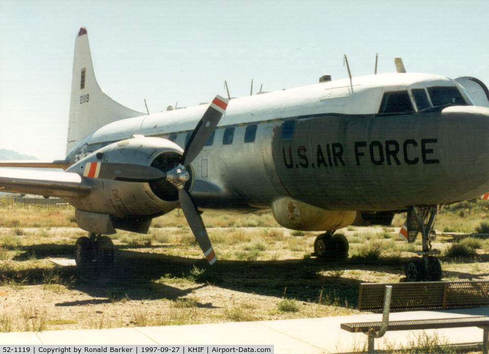 52-1119, 1952 Convair T-29C C/N 358, Hill 
Aerospace Museum