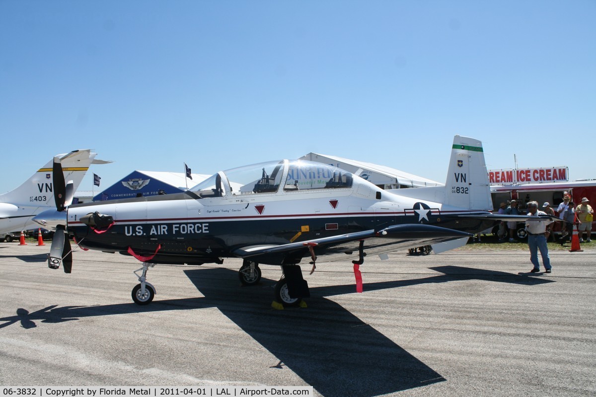 06-3832, 2006 Raytheon T-6A Texan II C/N PT-387, Texan II