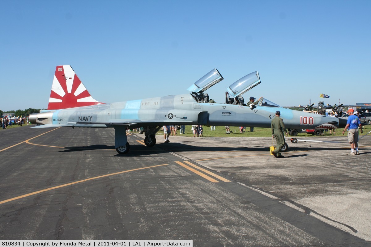 810834, 1981 Northrop F-5E Tiger II C/N MX.1019, F-5E Tiger