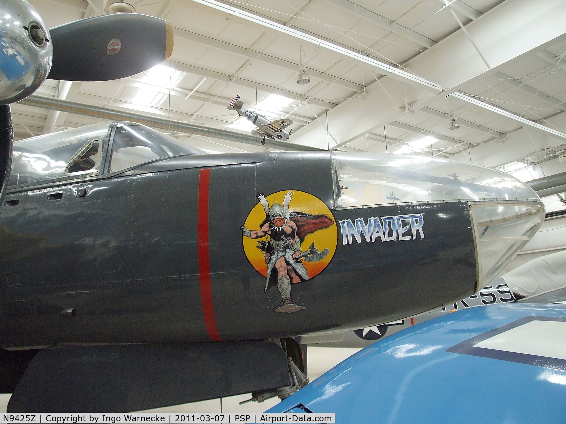 N9425Z, 1944 Douglas B-26C Invader C/N 29000, Douglas B-26C Invader at the Palm Springs Air Museum, Palm Springs CA