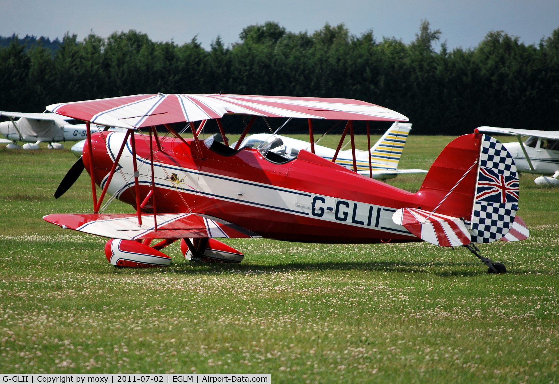 G-GLII, 1978 Great Lakes 2T-1A-2 Sport Trainer C/N 0813, Great Lakes 2T-1A-2 at White Waltham. Ex N3613L