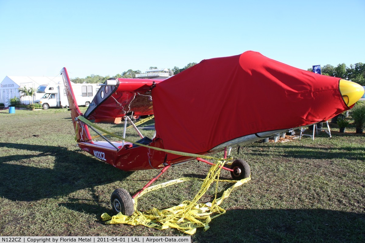 N122CZ, 2010 Lockwood Aircam C/N AC149, Aircam destroyed by storm day before