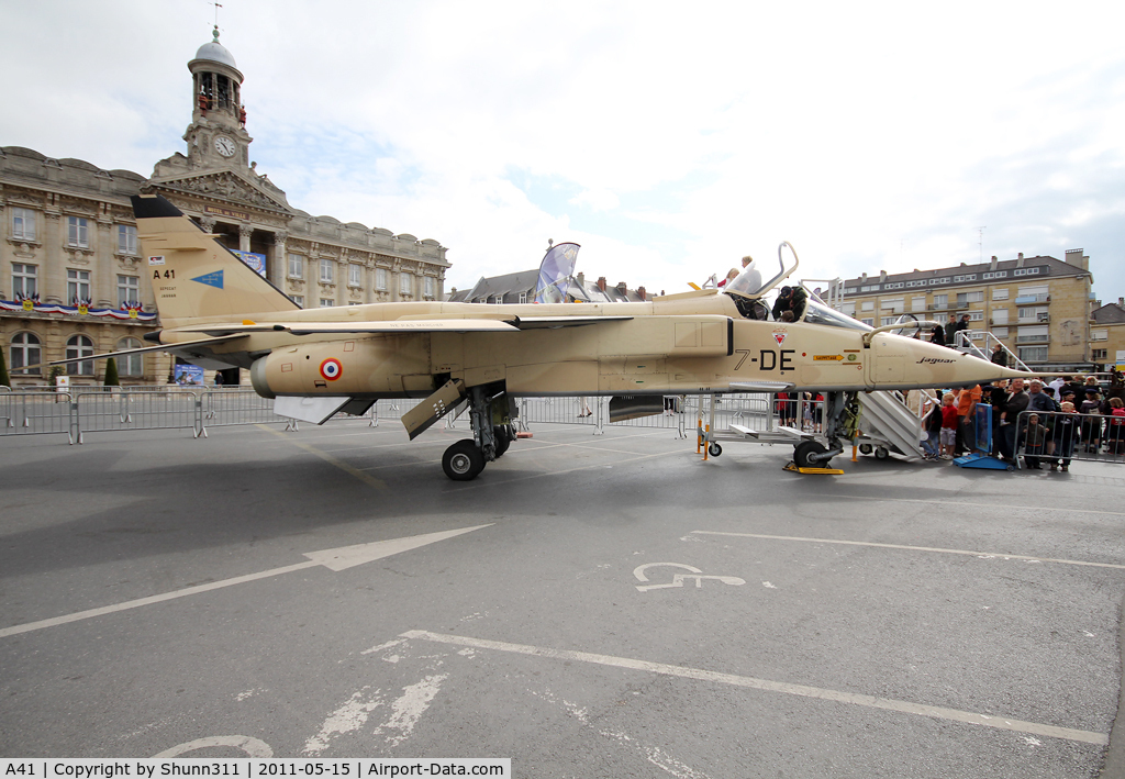 A41, Sepecat Jaguar A C/N A41, Displayed during a French Air Force exhibit