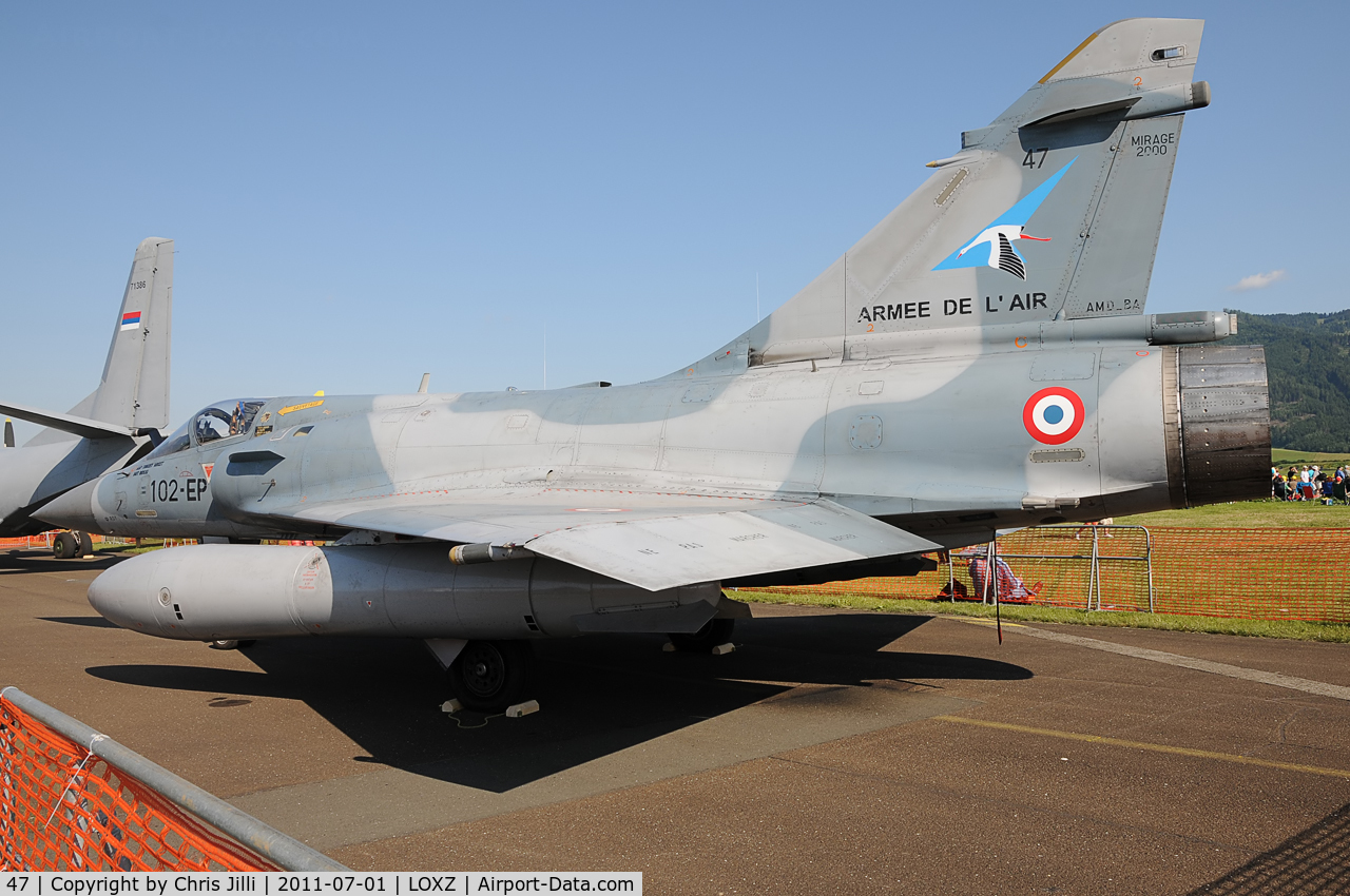 47, Dassault Mirage 2000-5F C/N 217, Dassault Mirage - France Air Force