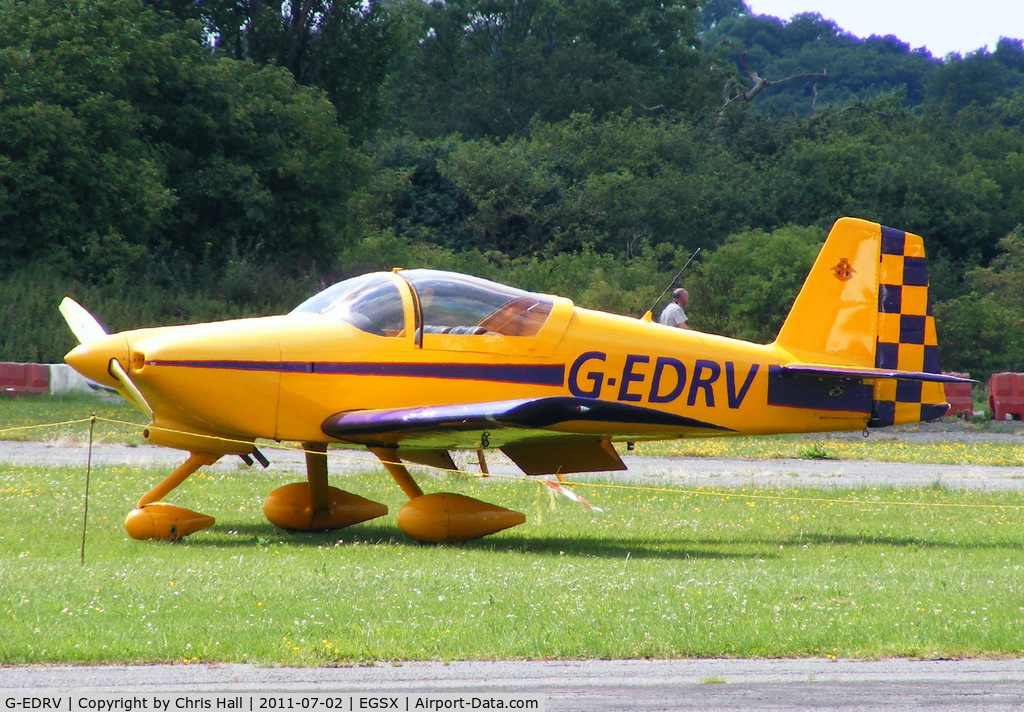 G-EDRV, 2004 Vans RV-6A C/N PFA 181A-13451, at the Air Britain flyin