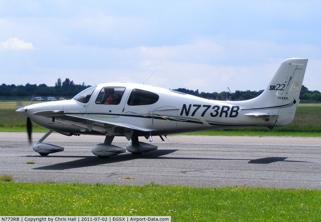 N773RB, 2007 Cirrus SR22 GTS Turbo C/N 2421, at the Air Britain flyin