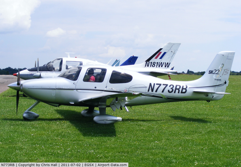 N773RB, 2007 Cirrus SR22 GTS Turbo C/N 2421, at the Air Britain flyin