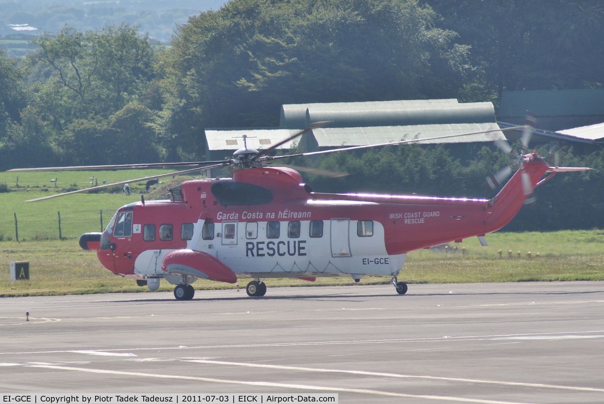 EI-GCE, Sikorsky S-61N C/N 61817, Cork.