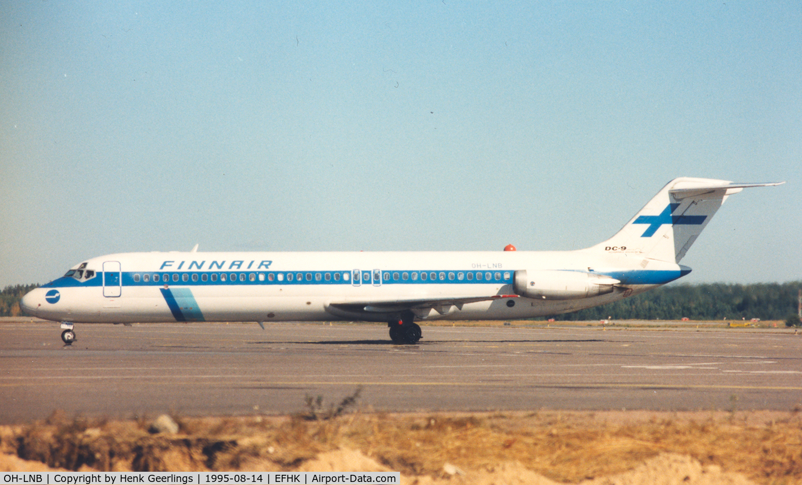 OH-LNB, 1974 Douglas DC-9-41 C/N 47604, Finnair