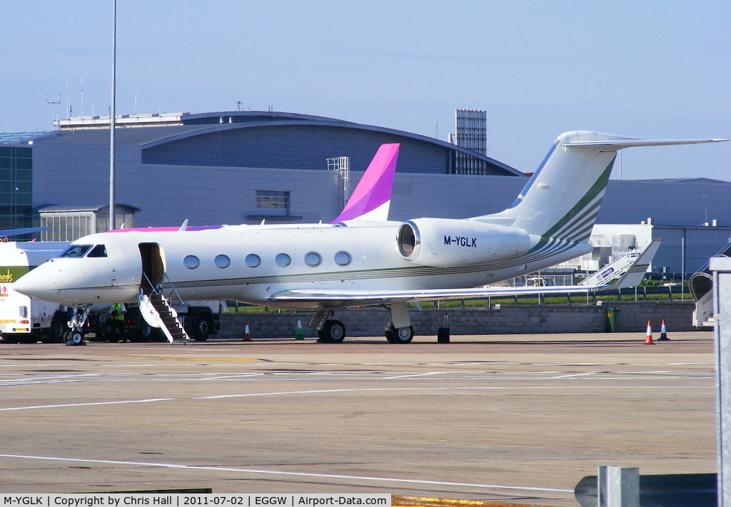 M-YGLK, 2008 Gulfstream Aerospace GIV-X (G450) C/N 4137, Overseas Operations Ltd