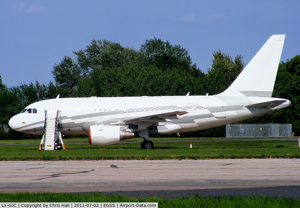 LX-GJC, 2007 Airbus ACJ318 (A318-112/CJ) C/N 3100, Global Jet Luxembourg