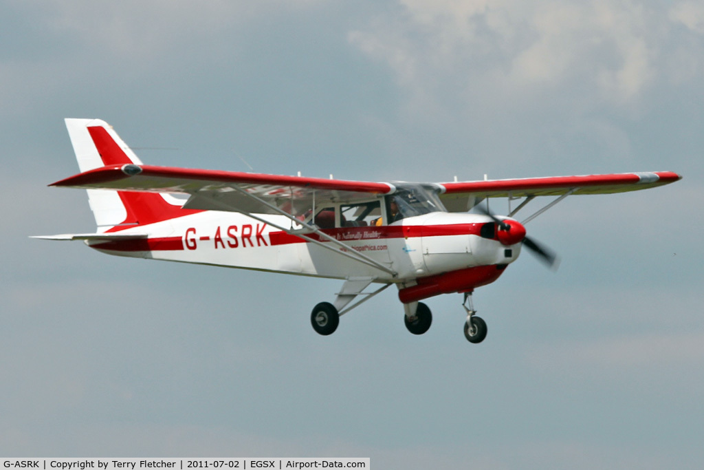 G-ASRK, 1964 Beagle A-109 Airdale C/N B.538, 1964 Beagle A.109, c/n: B.538 at North Weald