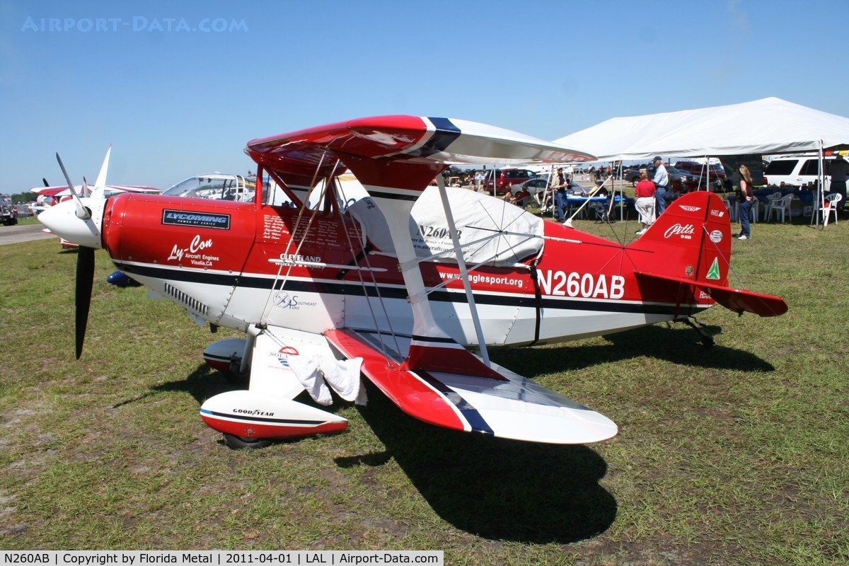 N260AB, 1989 Christen Pitts S-2B Special C/N 5175, Pitts S-2B